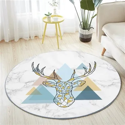 Qual é a melhor maneira de proteger um tapete de cor sólida contra arranhões?